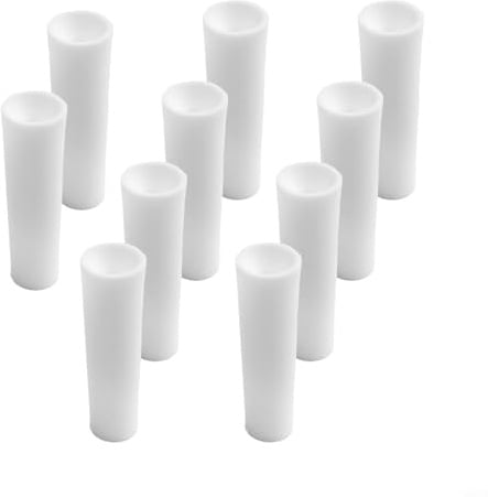 HpLive Industrielle Sandstrahlkabine Düse 3,2Mm Keramik Sandstrahldüse Für Druckluft-Sandstrahlgerät Handstrahlgerät 10 Stück Weiß