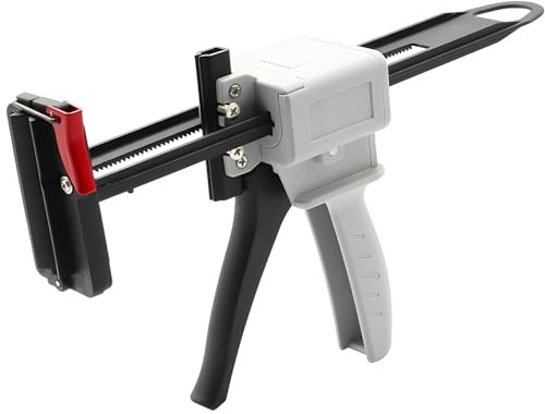 Versatile Tube Squeezer, Silicone Glue Dispenser with Adjustable Rod Length, Manual Glue Gun for Precise Control