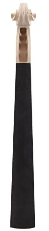 Sirxlevcy 4/4 Size Maple Violin Neck Ebony Fingerboard Violin DIY Kit with Hand Carved Scroll