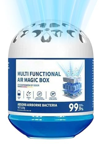 Magics Box Zur Staubentfernung In Innenräumen, Indoor Luftreiniger StaubEntferner Magicss Box, Multi-functional Air Magics Boxs, Langanhaltende Frische Für Auto Wohnung Bad Haustierbereiche