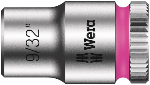 Wera 05003517001 8790 HMA Zyklop-Steckschlüsseleinsatz mit 1/4-Antrieb, 9/32 Zoll