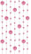 Perlengirlande 5St. x 1,3m, Farbe:pink 26