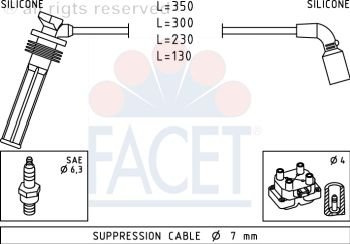 Facet 4.7249 Zⁿndleitungssatz
