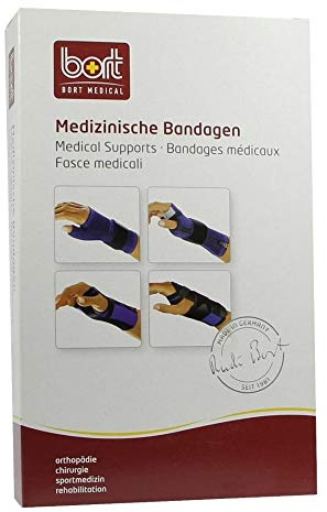 BORT Handgelenkstütze m.Daumenausspar.S haut 1 St