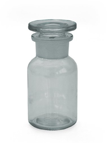 3 x pharmacist bottles, 100 ml, colour: clear, incl. glass stopper, wide neck bottle, pharmacist glass stopper, laboratory bottle, round shoulder bottle, wide neck bottles, pharmacist glasses, stopper bottles, laboratory bottles, laboratory glasses, round shoulder bottles