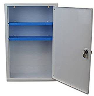 PVS CAV300E Wall Mountable Lockable First Aid Cabinet