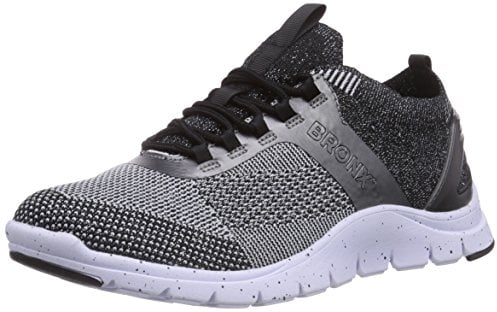 Bronx Damen BX 856 Sneaker, Schwarz (pewter/black355)