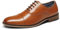 Bruno Marc Herren Anzugschuhe Schnürhalbschuhe Business Büro Hochzeitschuhe Herren,Size 41.5,Braun 16,PRINCE-16