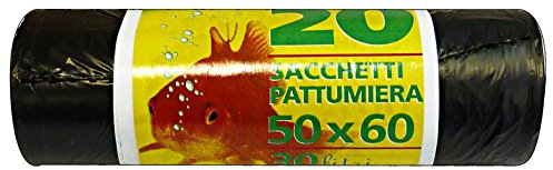 PETER PAN PLAST Sacchi 50x60 Neri * 20 Pezzi Riordino