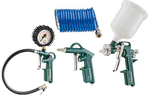 Metabo DRUCKLUFT Druckluft-Werkzeugset,LPZ 4' 1585000 Zubehoer-Set Lpz4