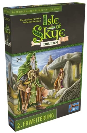 Lookout, Isle of Skye: Vom Häuptling zum König – Druiden, Erweiterung, Kennerspiel, Legespiel, 2-5 Spieler, Ab 10+ Jahren, 75+ Minuten, Deutsch
