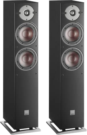 Dali Oberon 5 Standlautsprecher Paar - Passive Lautsprecher mit schlankem und elegantem Design, kombiniert mit herausragender High-End-Klangqualität für ein unübertroffenes Musik- und Heimkinoerlebnis