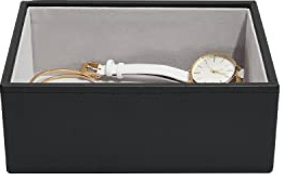 Stackers Black Mini Jewellery Box Chunky Jewellery Layer