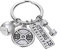 CMJ Strong is Beautiful Schlüsselanhänger Gewichtheben Kettlebell Hantel Gym Athlete UK