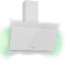 Klarstein Hotte Aspirante 90cm, Hottes de Cuisine Inclinées, Filtre de Hotte en Aluminium, Débit d'Air Puissant 601m³/h, LED, Ecran Tactile, Extracteur d'Air Silencieux, Hotte Efficace avec Evacuation