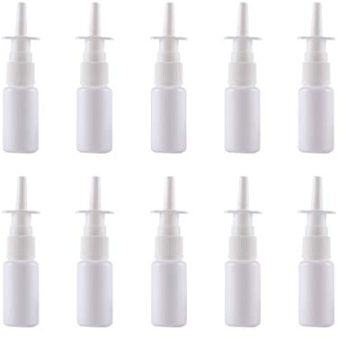 20Stücke Teiliges Nachfüllbare Nasensprayflasche Tragbare Feinsprühflasche für Reisen und Outdoor-aktivitäten mit Sicherem Schutzdeckel