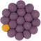 myfelt Topfuntersetzer Big One - Frida - Violett, Ø 20 cm
