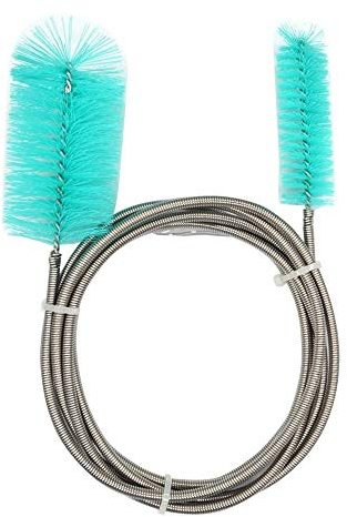 Flexible Aquarium Reinigungsbürste,Aquarium Doppelendige Schlauchbürste 45cm Flexible Abflussbürste für Aquarium oder Hausküche
