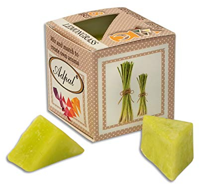 Wohnkult Duftwachs 8 Stück je Packung 30 Düfte Aroma Schmelzwachs Wax Aromatic Duftkerze (Zitronengras)