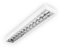 ELG Leuchten LED Rasteranbauleuchte 120cm vorverdrahtet für Led Röhren Büroleuchte Deckenleuchte Rasterleuchte Deckenlampe Bürolampe optional Pendelleuchte (Ohne Leuchtmittel, 120/1-flammig)