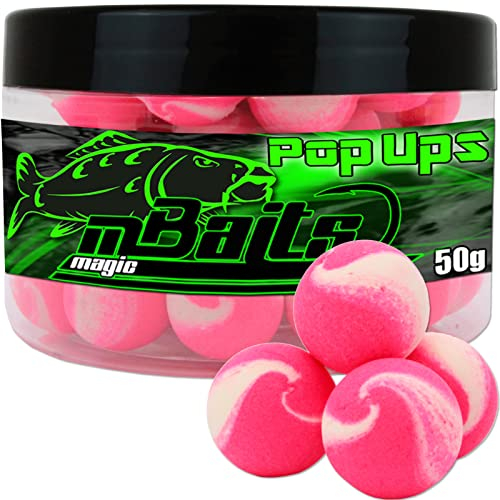 Magic Baits Two Tone Pop Ups 16mm Boilies Premium Range (Juicy Citrus, 16mm)