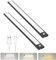 LED Unterbauleuchte Küche mit Sensor 3 Farbtemperatur - 30cm Dimmbar Schrankbeleuchtung mit Bewegungsmelder, 2200mAh Schrankleuchten Wiederaufladbar für Theke Schrank Flur Treppe Abstellraum (2er)
