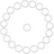 O Ring Baby Schnuller Clips, Schnullerkette Silikonring Schnullerring Silikonfür Infant Clips Adapterhalter Sichere Weiche Silikon Kettenclips Halter Ringe Dummy Zubehör Kette Adapter Shower Geschenk