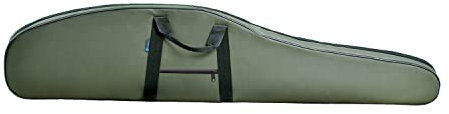 Funda Rifle con Visor Acolchada Longitud 120 cm. con portafusil en Parte Trasera y Acolchado de 6cm