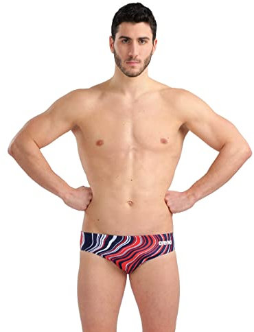 ARENA Slip Nuoto da Uomo Marbled