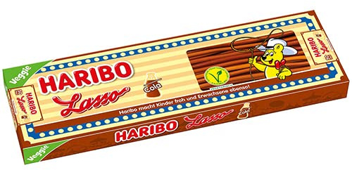Haribo Lasso Cola vegan 50 Stück im Karton 3500g