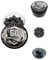50 Stück Rubber-Steel Balls in 50 Kaliber - Hart Mix Gummi Stahl Bälle Paintballs Reballs Resuable Projectiles Powerballs Self Defense