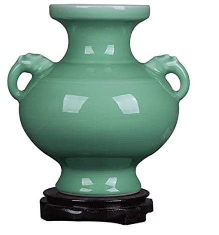 Vase VasechineseKeramik-Bodenvase, 26,7 cm, Porzellan, Blumenarrangement, Vasen, chinesisches Retro-Amphoren-Dekor, Blumenvase, Schlafzimmer, Wohnzimmer, Dekoration, Ornament-Zubehör, Wohnzimmer