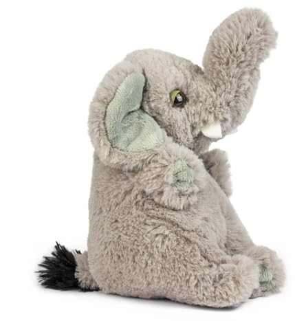 Living Nature Baby Elefant Kuscheltier Plüschtier | Flauschiges und Kuscheliges Safari-Tier | Weiches Spielzeuggeschenk für Neugeborene und Babys | Naturli Umweltfreundlich