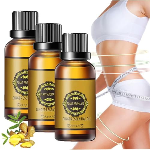 Lovilds Lymphdrainage Ingweröl, lymphdrainage ingweröl, lovilds ginger oil, ingweröl massageöl, Lymphatic Drainage Ginger Oil, Natürliche Entwässerung (3 Pcs-90ml)