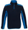 James Ross Collections-Felpa da Uomo NEW RIGA in Pile Antipilling Knitted Fleece con Chiusura Mezza Zip,NAVY/ROYAL-XXXL