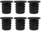 pofluany Lot de 6 adaptateurs de bec verseur de précision pour liquide de cuisine en silicone, liqueur, huile d'olive, vin