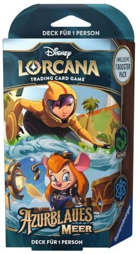 Ravensburger Disney Lorcana: Mar Azul - Esmeralda y Zafiro (Aleman)