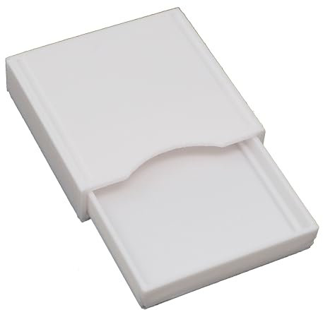 White CPU Protector Case Holder for AMD Socket AM5 Stackable Great for shipment and protecting your CPUs - 3D printed