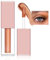 Glitzer Lidschatten Flüssig,Diamond Glitter Eyeliner Liquid,Glitzer Finish Glattes Schimmer Augen Make-up,Langanhaltende Formel Auf Gel-Basis, Schnell Trocknend(04 Bronze Gold)