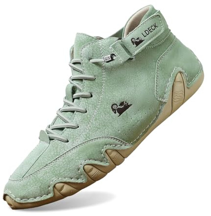 Generisch Joggingschuhe Herren Alpaca Barfuss Schuhe Damen Ergonomischer Sommer Barfußschuhe Paar Wasserdicht & Schmerzlindernder Leder-Barfußschuh Atmungsaktive Orthopädische Barfuss
