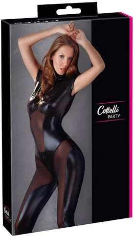 Cottelli Collection Overall Schwarz XL