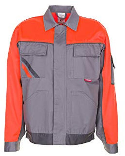 Planam 2410025 Visline V1 Bundjacke, Zink/Orange/Schiefer, Größe 25