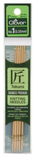 Clover 3014-1 Takumi 5-Inch Double Point, Size 1