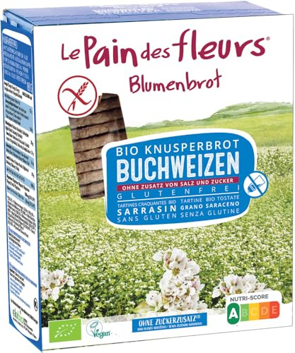 Blumenbrot Bio Knusperbrot Buchweizen ohne Zusatz von Salz und Zucker (1 x 150 gr)