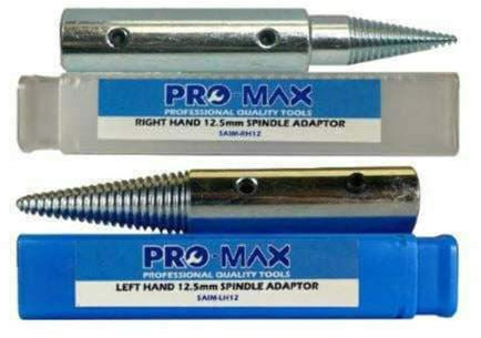 Pro-Max Bench Grinder Metal Polishing Spindle Adapters Set 12.7mm - 1/2