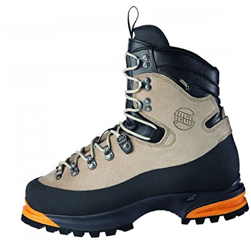 Hanwag M Omega GTX Beige - Gore-Tex Robuster Stabiler Herren Gore-Tex Hochtourenstiefel, Größe EU 42.5 - Farbe Lärche