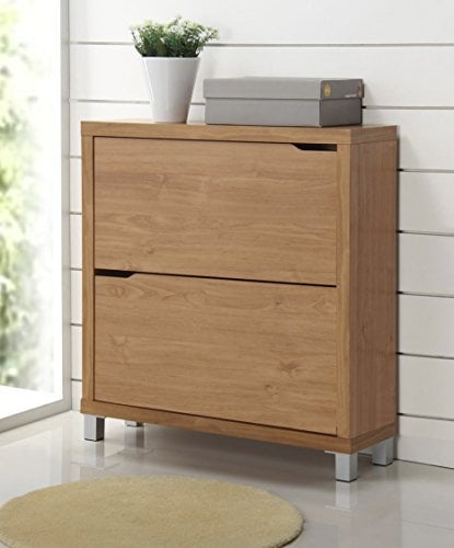 Kit Closet 4020165002 - zapatero kubox 2 puertas, maple, 84 x 79 x 24