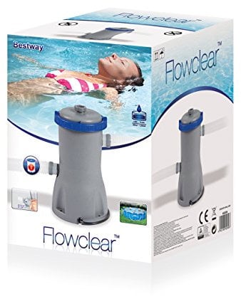 BESTWAY POMPA 58386 FILTRO CARTUCCIA PISCINE 3028 LT FER 260381 DEPURATORE +TUBI