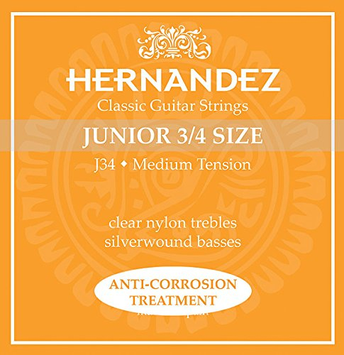 Hernandez J34 Kindergitarrensaiten für 3/4 Gitarre