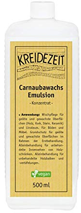 Kreidezeit Carnaubawachs Emulsion Konzentrat (0,5 l) - SURFACE_PROTECTION_WAX - Kreidezeit